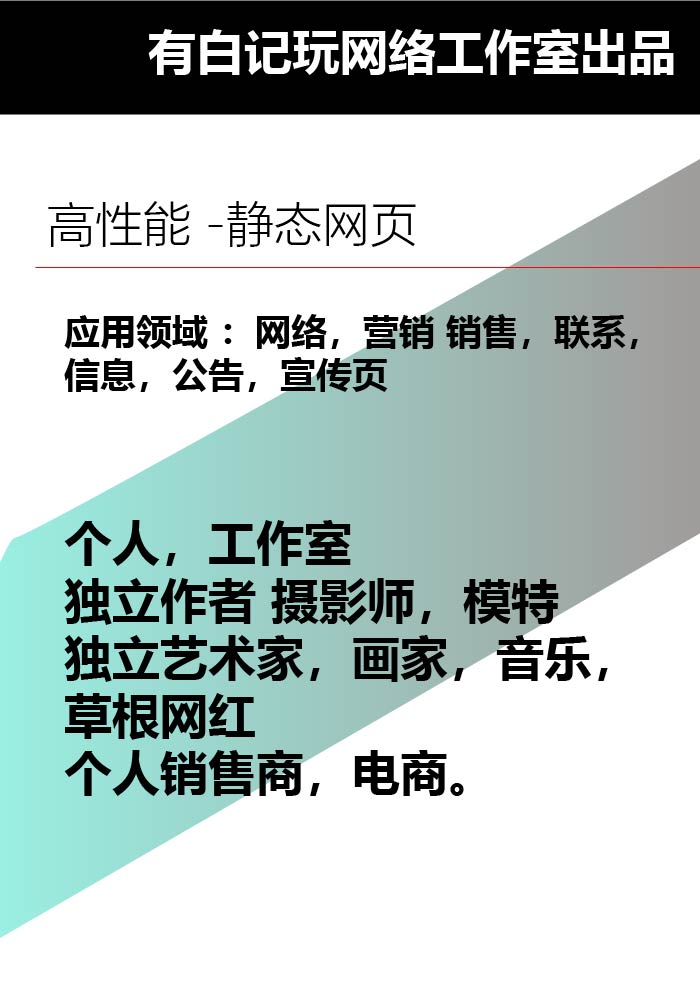 节点-高性能静态网站模板